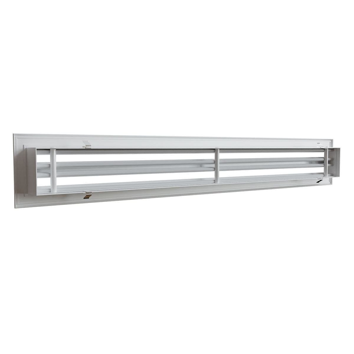 Diffuseur 2 fentes blanc de 1000x100 mm