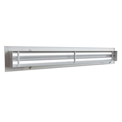Diffuseur 2 fentes blanc de 1000x100 mm