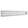 Diffuseur 2 fentes blanc de 1000x100 mm