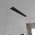 Diffuseur 2 fentes noir de 1000x100 mm