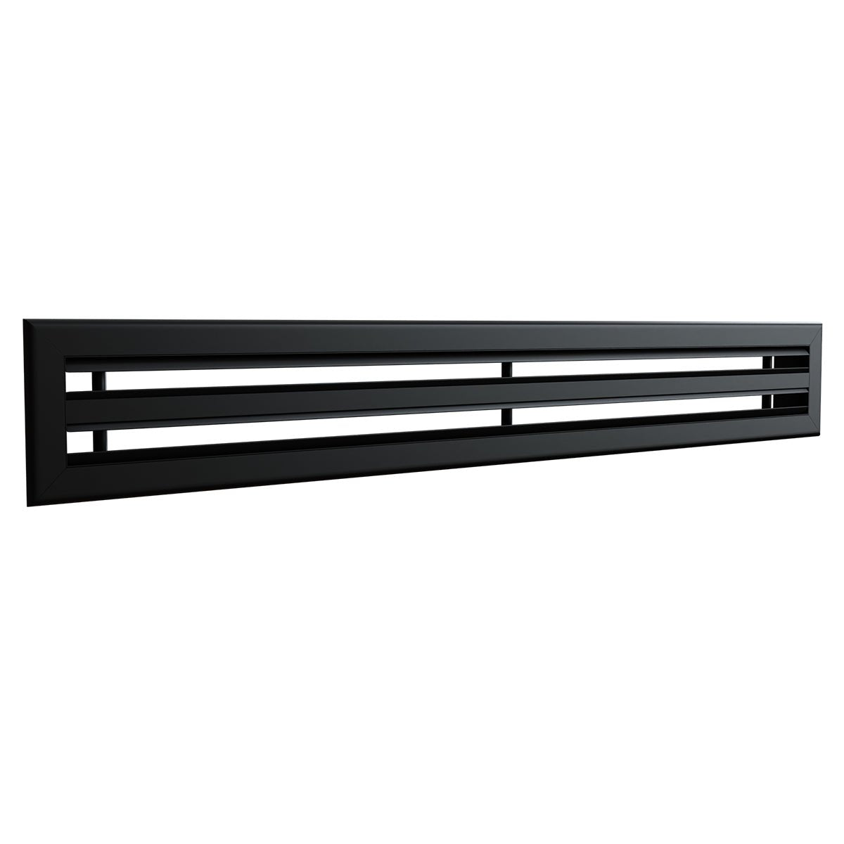 Diffuseur 2 fentes noir de 1000x100 mm