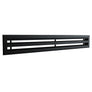 Diffuseur 2 fentes noir de 1000x100 mm