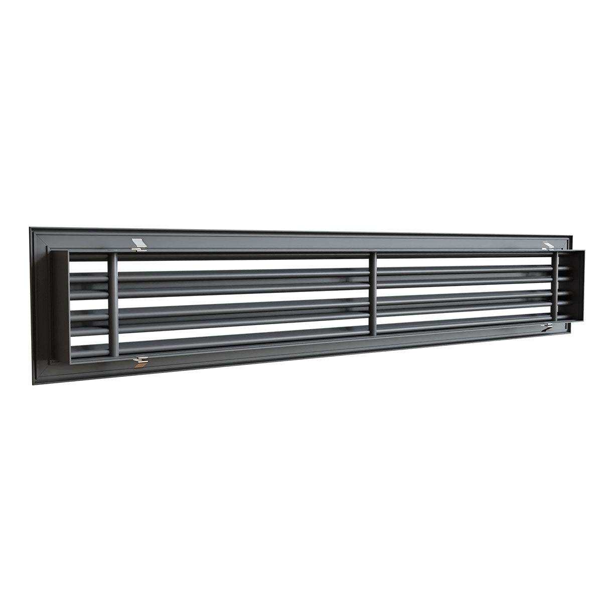 Diffuseur 3 fentes anthracite 1000x150