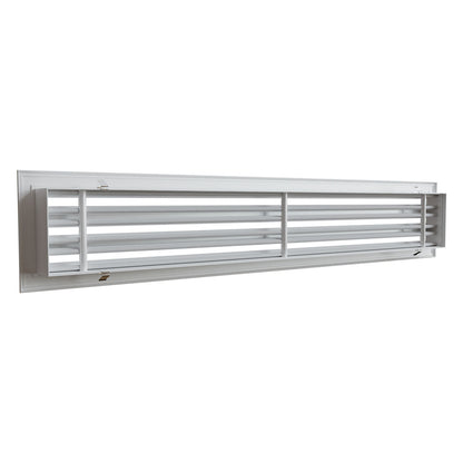 Diffuseur 3 fentes blanc de 1000x150 mm