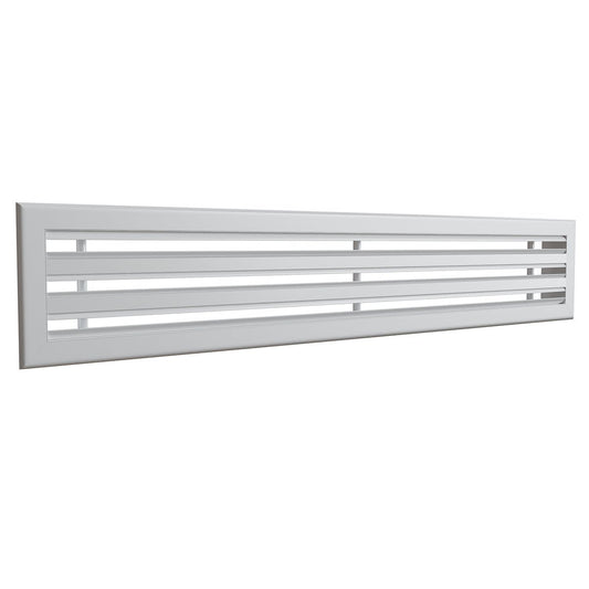 Diffuseur 3 fentes blanc de 1000x150 mm