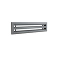Diffuseur 2 fentes anthracite 600x100 mm