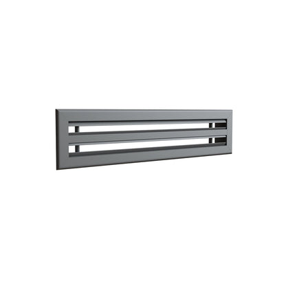 Diffuseur 2 fentes anthracite 600x100 mm