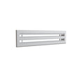 Diffuseur 2 fentes blanc de 600 x 100 mm