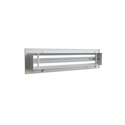 Diffuseur 2 fentes blanc de 600 x 100 mm