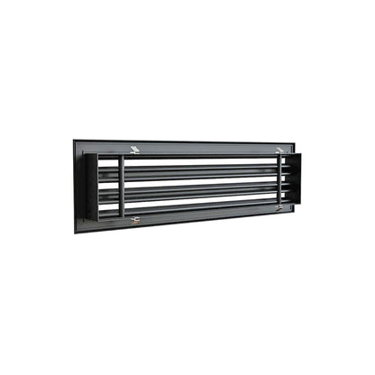 Diffuseur 3 fentes anthracite 600x150 mm