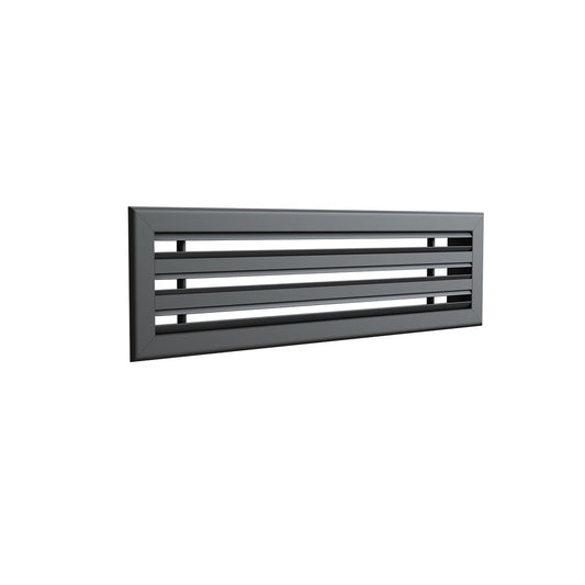 Diffuseur 3 fentes anthracite 600x150 mm