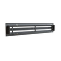 Diffuseur 2 fentes anthracite 800x100 mm