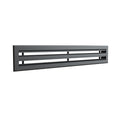 Diffuseur 2 fentes anthracite 800x100 mm