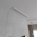 Diffuseur 2 fentes blanc de 800 x 100 mm