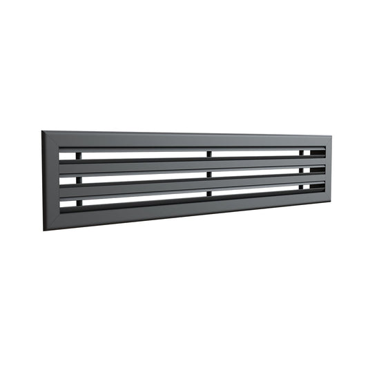 Diffuseur 3 fentes anthracite 800x150 mm