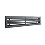 Diffuseur 3 fentes anthracite 800x150 mm