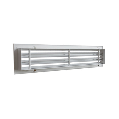 Diffuseur 3 fentes blanc de 800 x 150 mm