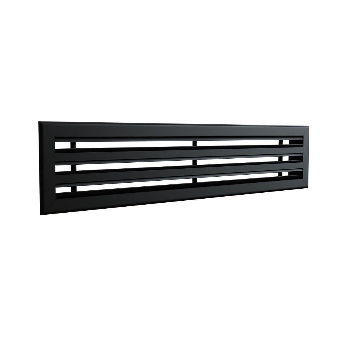 Diffuseur 3 fentes noir de 800 x 150 mm