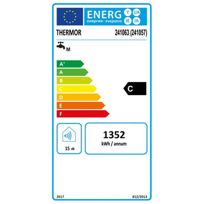 Chauffe-eau Duralis 241057 Vertical mural étroit 50 Litres