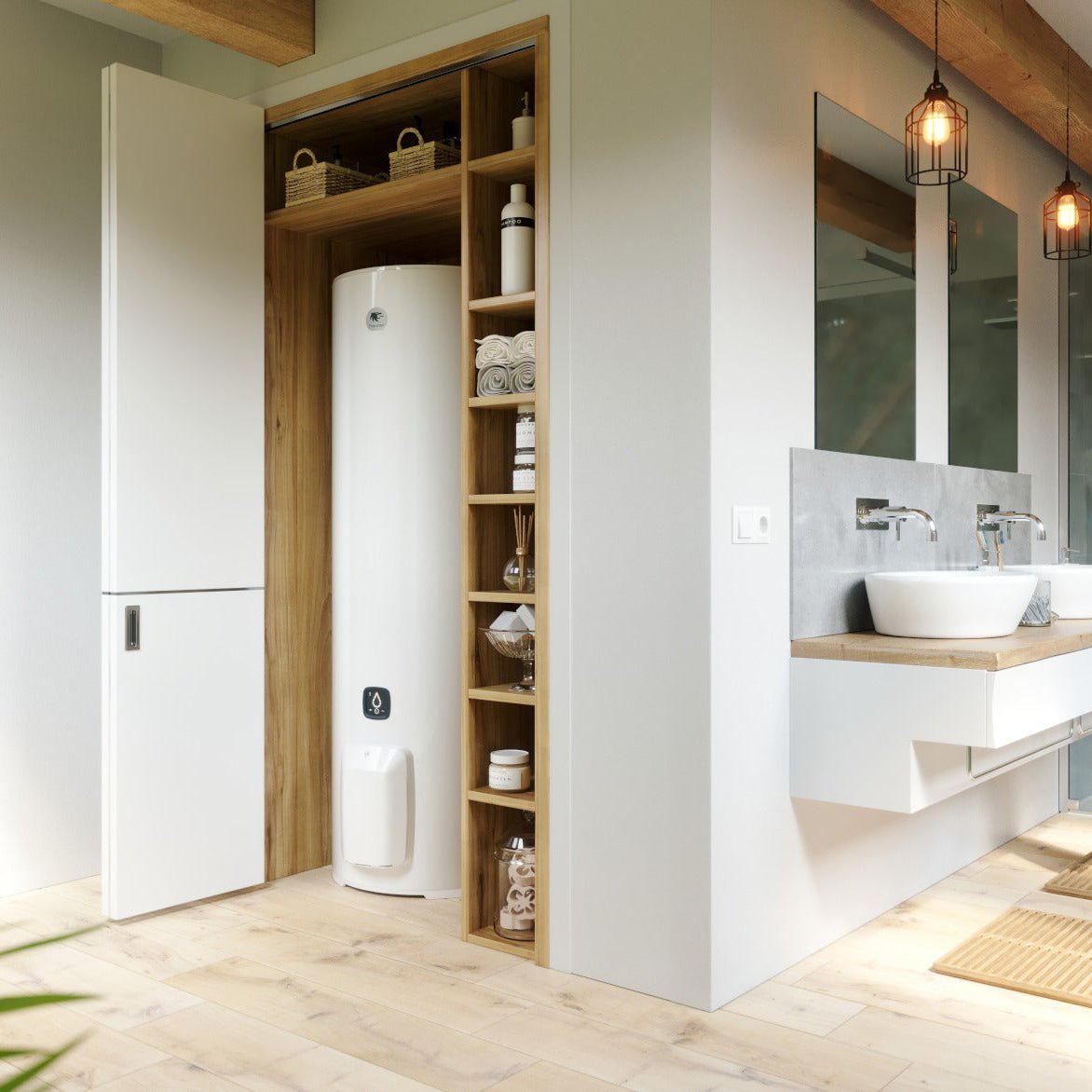 Duralis connect Stable Vertical 300 Litres - chauffe - eau électrique - 292049
