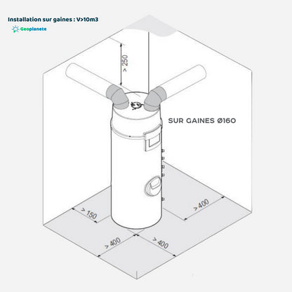 Elensio 200L - Chauffe-eau thermodynamique