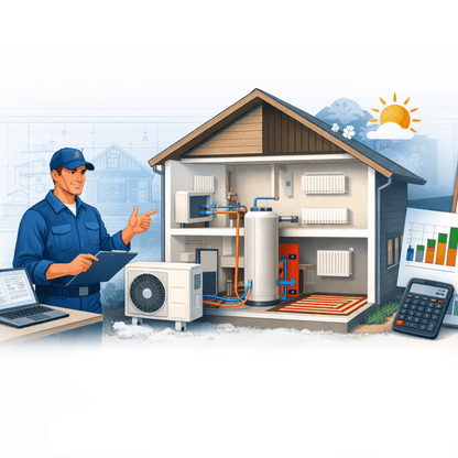 Étude technique personnalisée – Pompe à chaleur Air/Eau - ETUDE-PAC