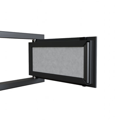Filtre grille reprise anthracite 400x200