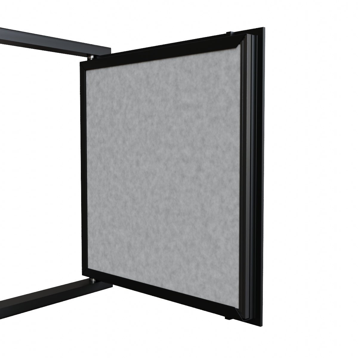 Filtre grille de reprise noire 600x600