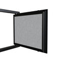 Filtre pour grille reprise noire 600x400