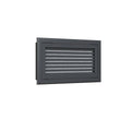 Grille de reprise à ailettes de 400x200