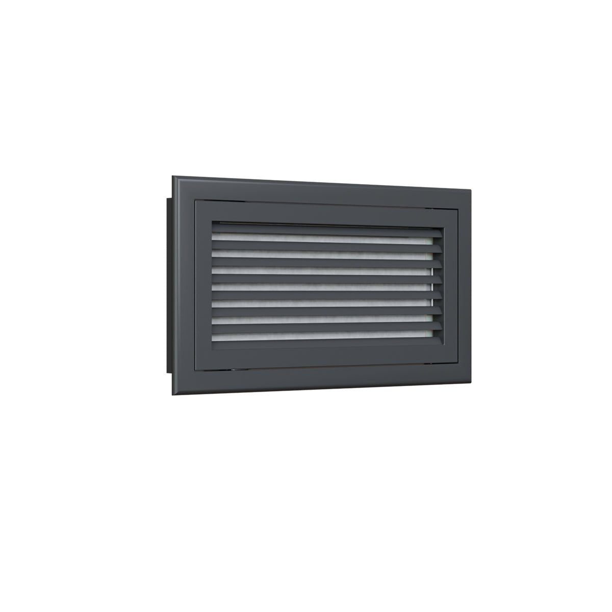 Grille de reprise à ailettes de 400x200