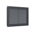 Grille de reprise à ailettes de 600x400