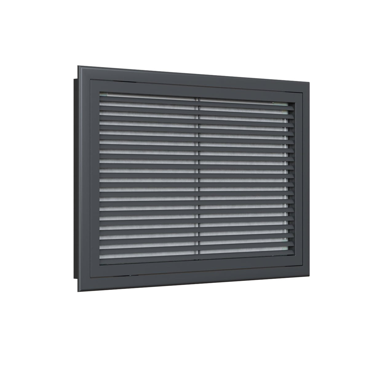 Grille de reprise à ailettes de 600x400