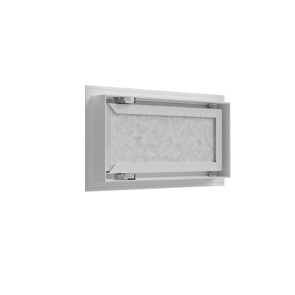 Grille de reprise à ailettes de 400x200