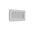 Grille de reprise à ailettes de 400x200