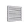 Grille de reprise à ailettes de 500x400