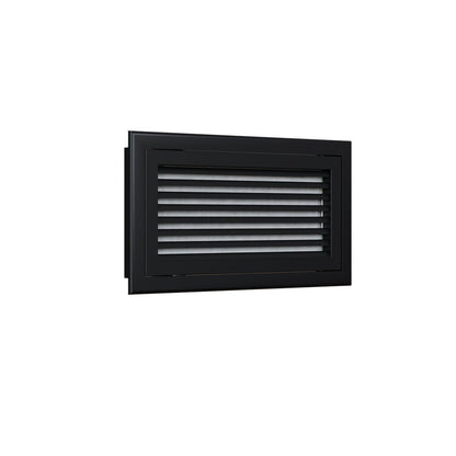 Grille de reprise à ailettes de 400x200