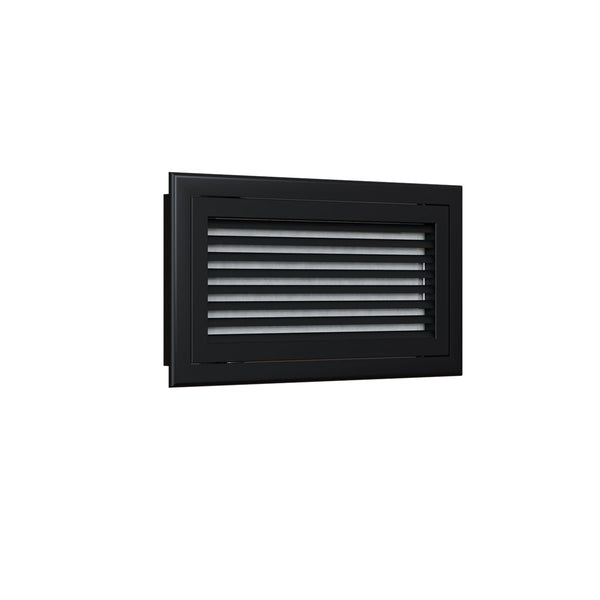 Grille de reprise à ailettes de 400x200