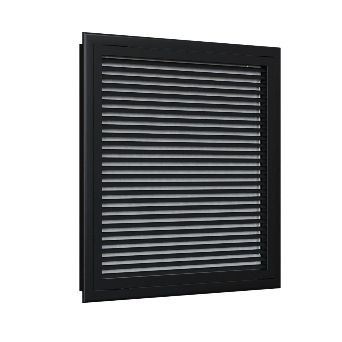 Grille de reprise à ailettes de 600x600