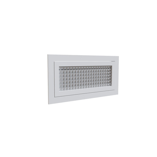 Grille reprise porte-filtre 400X200 mm