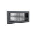 Grille souffl. double déflexion 400x150