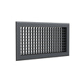 Grille souffl. double déflexion 400x200