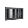 Grille souffl. double déflexion 400x200
