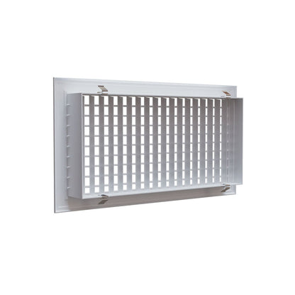 Grille souffl. double déflexion 400x200