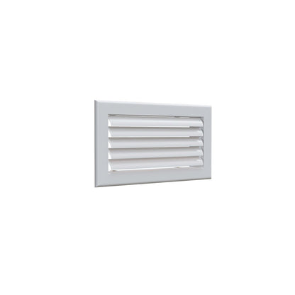 Grille soufflage à lames courbes 300X150