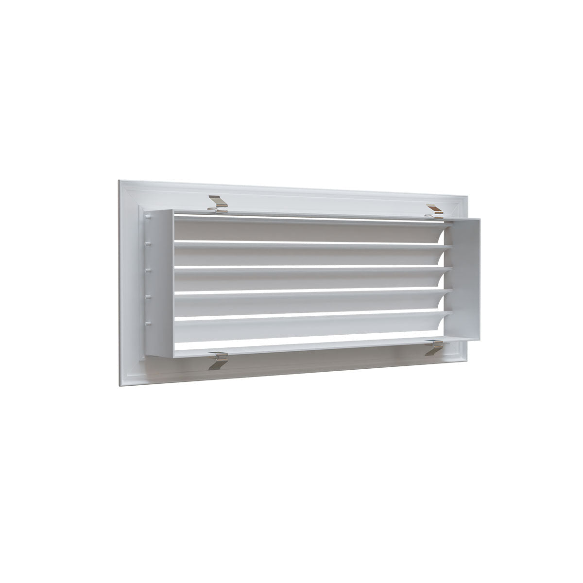 Grille soufflage à lames courbes 400X150