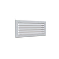 Grille soufflage à lames courbes 400X150