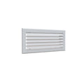 Grille soufflage à lames courbes 400X150