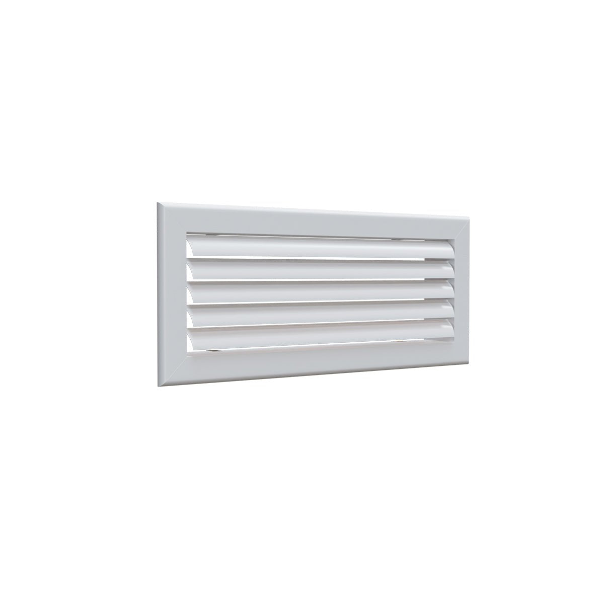 Grille soufflage à lames courbes 400X150