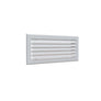 Grille soufflage à lames courbes 400X150